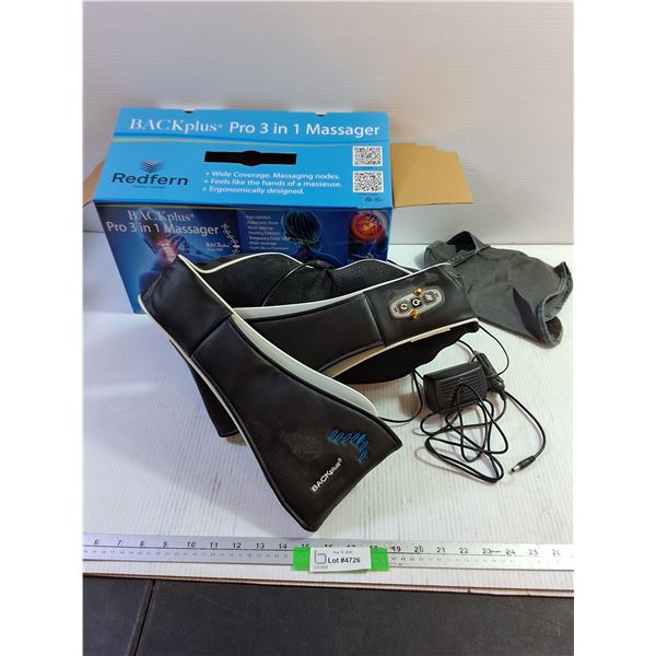Redfern Backplus 3-in-1 Massager - Powers On