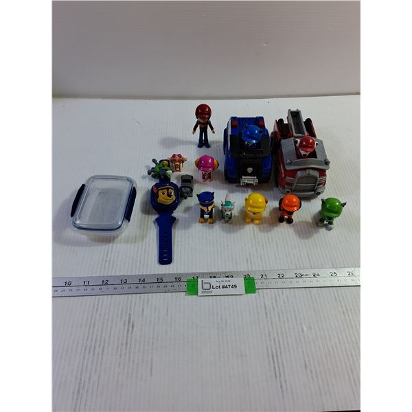 Paw Patrol Toys, Paw Patrol Watch, Plastic Container