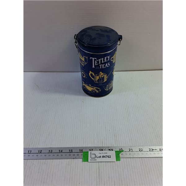 Tetley Teas Tin Container
