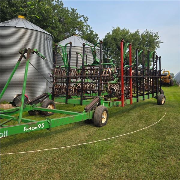 Flexi-coil System 95 50ft Harrows P20 Packers - Located offsite by Hepburn, SK