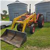 Image 1 : Coop Implements 650 Diesel Tractor with Ezee-On Loader - Located offsite by Hepburn, SK