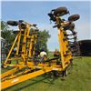 Image 1 : 36ft Ezee-On Cultivator, 3 bar Harrows, 8" Spacing - Located offsite by Hepburn, SK
