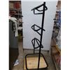 Image 3 : (1)  3-Tier Saddle Rack in Black Powder Coated Steel-30"x68"