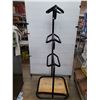 Image 6 : (1)  3-Tier Saddle Rack in Black Powder Coated Steel-30"x68"