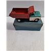 Image 3 : Vintage Asahi Tin Toy Chevrolet Dump Truck in Original Box-5" long