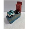 Image 9 : Vintage Asahi Tin Toy Chevrolet Dump Truck in Original Box-5" long