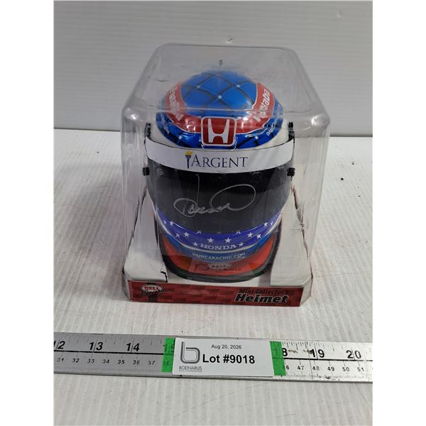 (1) Danica Racing Signed Bell Mini Racing Helmet, Cannot Authenticate