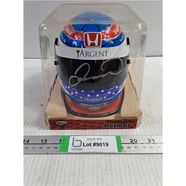 (1) Danica Patrick Signed Bell Mini Racing Helmet, Cannot Authenticate