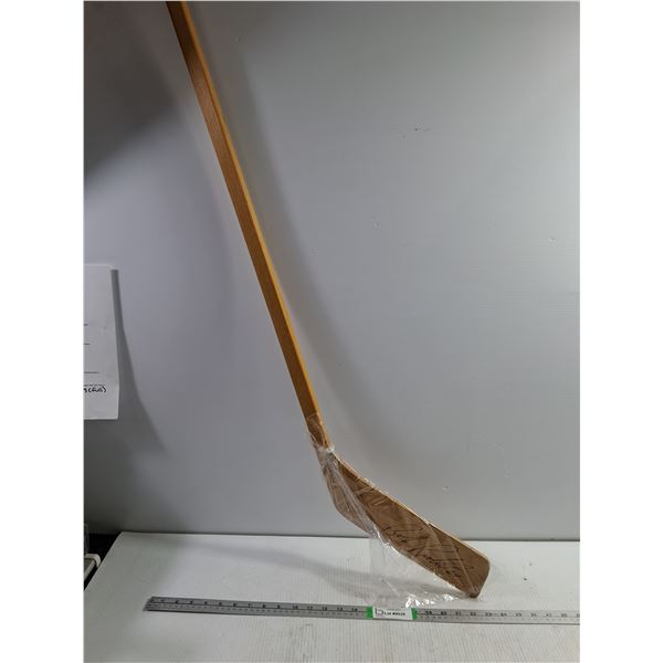 Wood Hockey Stick Featuring Bob Proberts Autograph-cannot authenticate