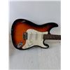 Image 6 : (1) ION Stratocaster-style Electric Guitar in 3 Tone Sunburst Finish-needs re-stringing-with case