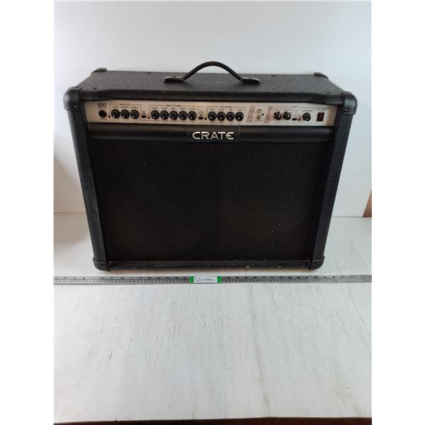 Crate GTX212 120 Watt Solid-state Guitar Combo Amplifier-2 12 inch Speakers-3 Channel Design-26"x20"