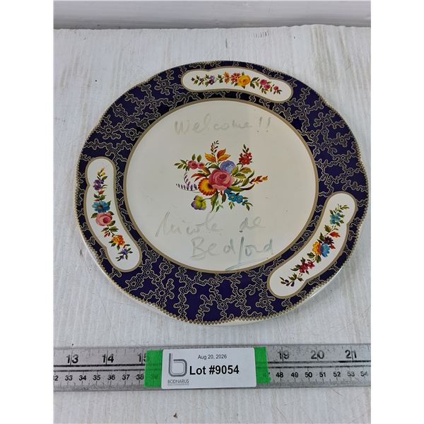 Collector Plate-Facsimile of Side Plate Sevres State Dinner Service-10" Diameter