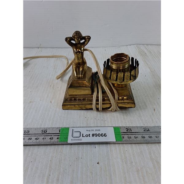 Vintage Art Deco Lady Lamp Base