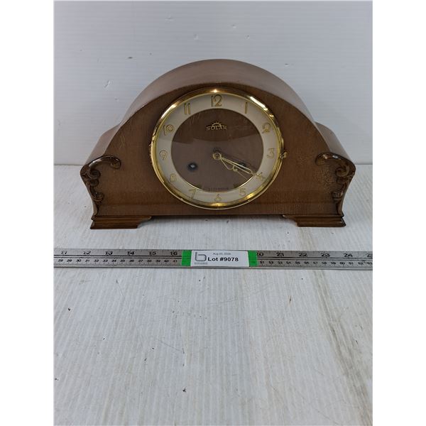 Vintage Junghans Mantel Clock-as is