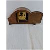 Image 4 : Vintage Junghans Mantel Clock-as is