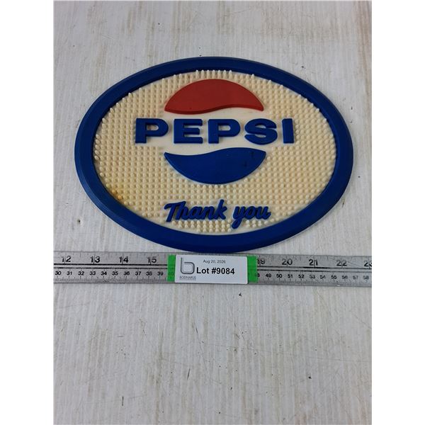 Vintage Pepsi "Thank You" Bar Mat-11"x8.5"