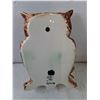 Image 3 : (2) Vintage Ceramic Decorative Owl Wall Clocks