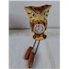 Image 5 : (2) Vintage Ceramic Decorative Owl Wall Clocks