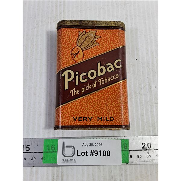 Vintage Picobac Tobacco Pocket Tin