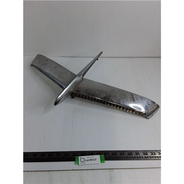 1950's Plymouth Hood Ornament - 26" Wide