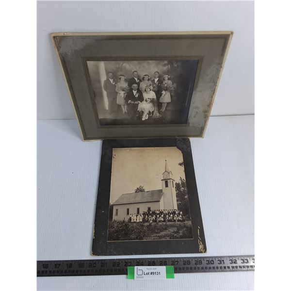 (2) Vintage Photographs