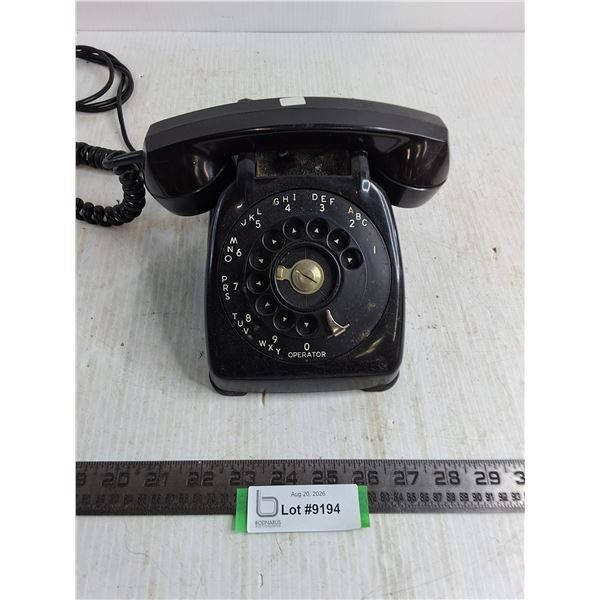 Vintage Automatic Electric Rotary Telephone