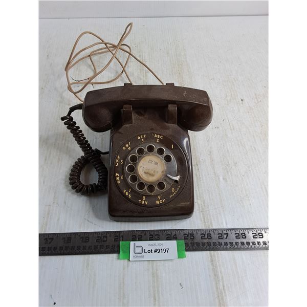 Vintage ITT Rotary Telephone