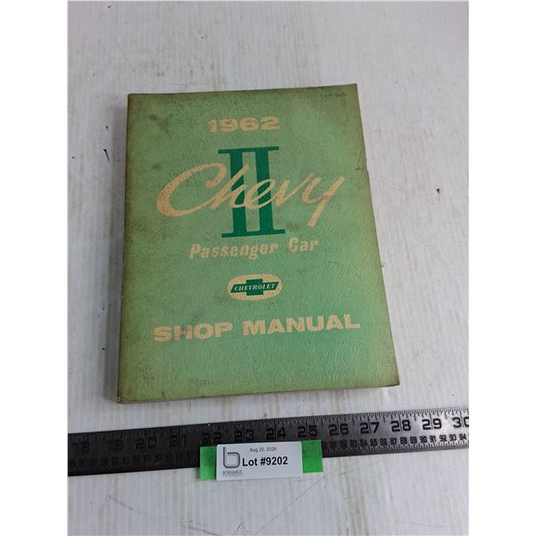 1962 Chevy II Passenger Car Shop Manual