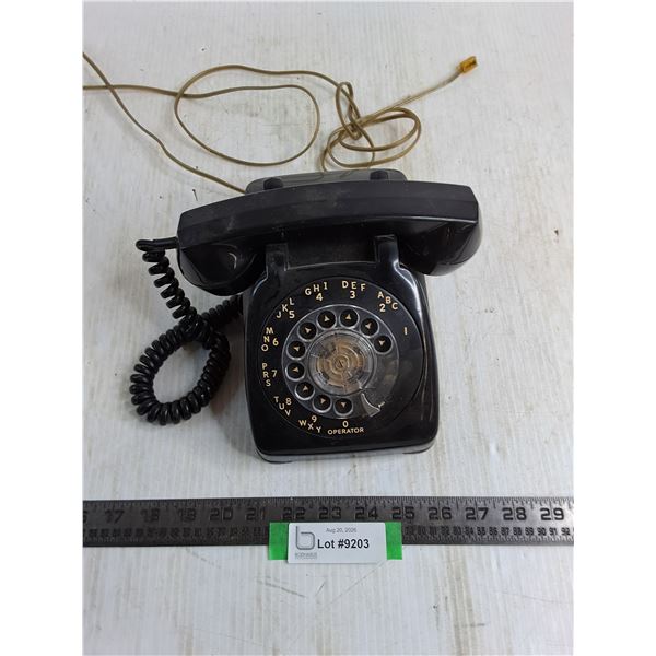 Vintage Automatic Electric Rotary Telephone