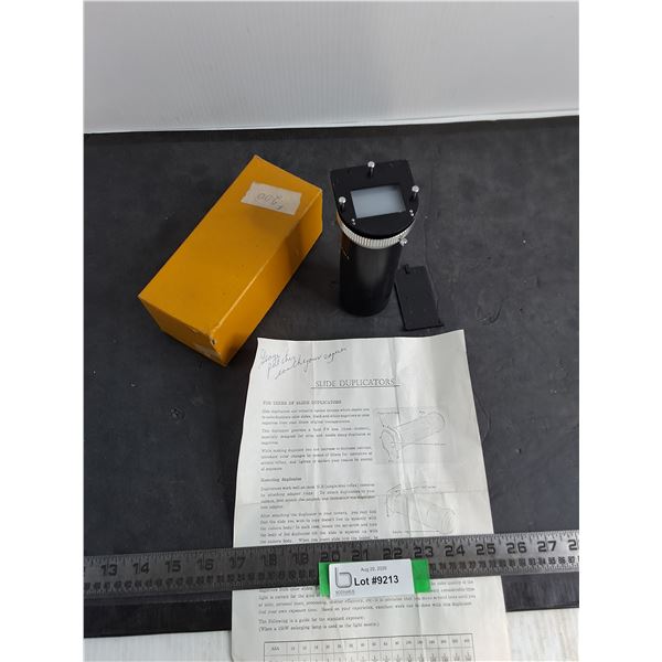 Vintage Tokina Slide Duplicator
