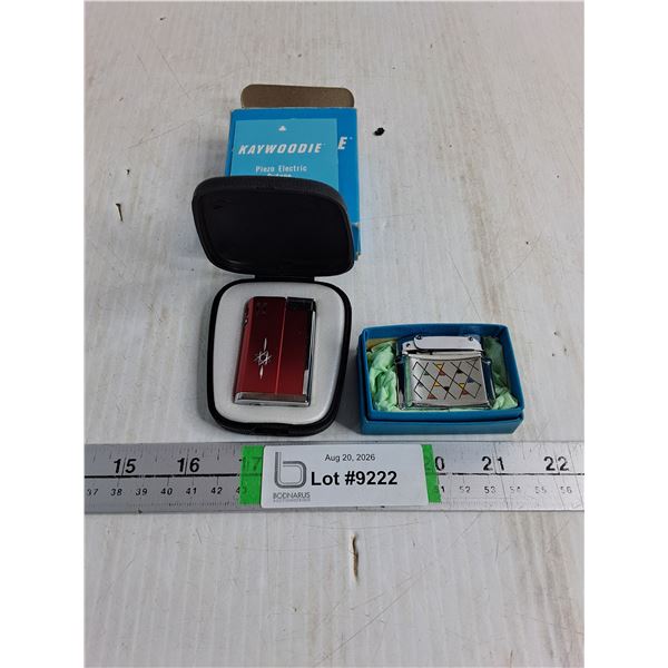 (2) Vintage Butane Lighters