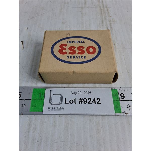 Vintage ESSO Gas Pump Salt/Pepper Set-Tessier,Saskatchewan