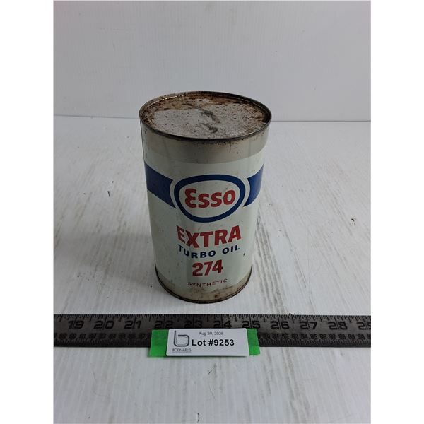 Esso Extra Turbo Oil 274 Synthetic - 1 Quart Sealed, Pickup Only
