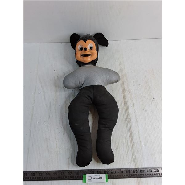 Vintage Mickey Mouse Stuffed Doll