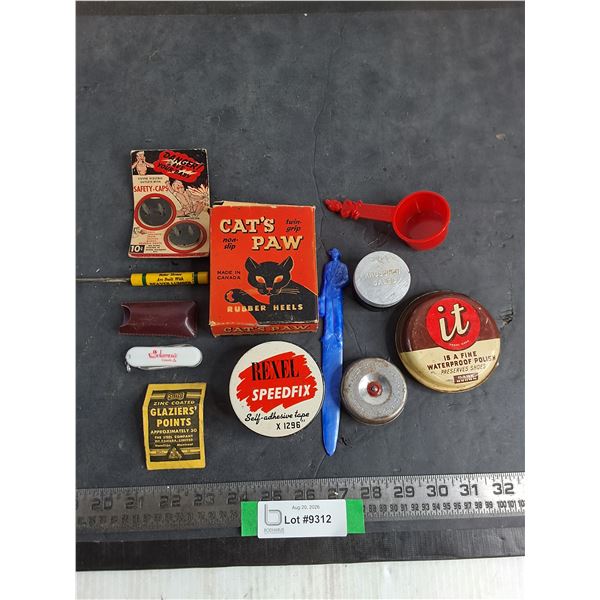 Assorted Vintage Products & Tins