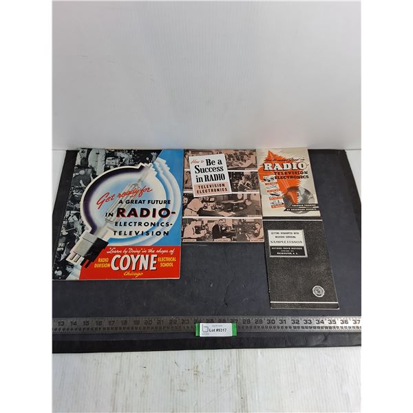 (4) Vintage Radio Magazines