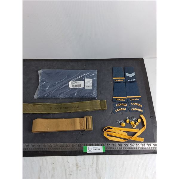 Assorted Canadian Military Issued Items