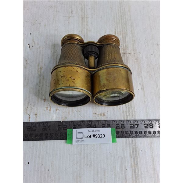 Vintage Brass Binoculars