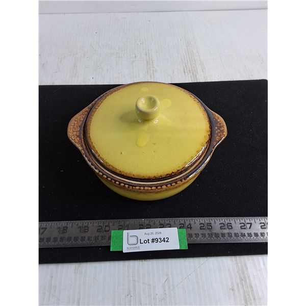 Vintage Medalta 7" Ovenware Dish w/Lid