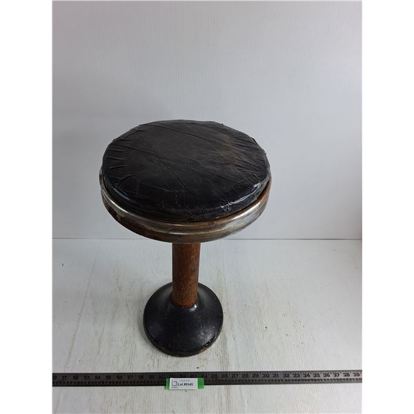 Vintage Bar Stool - 21" High x 12" Diameter Seat - Cannot Ship
