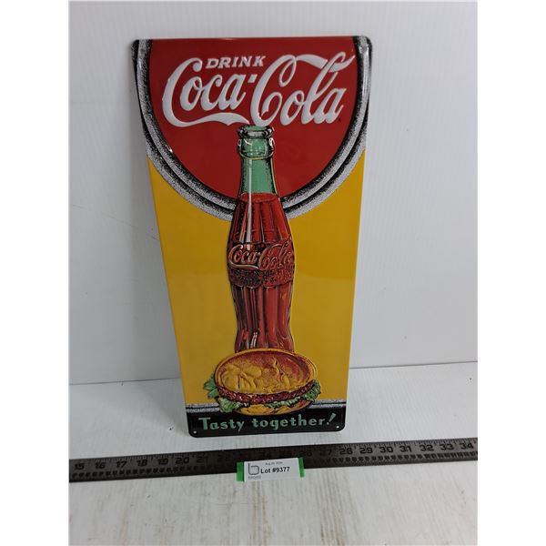 Metal Coca-Cola Wall Decor - 18" x 8"