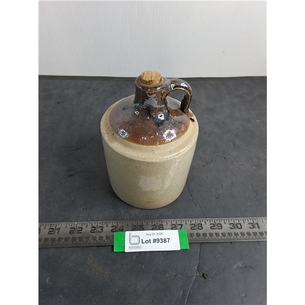 Small Stoneware Jug - 6" High x 5" Diameter