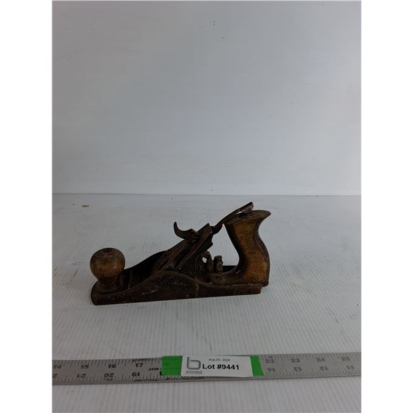 Vintage Stanley Rule & Level Company Hand Plane 9"