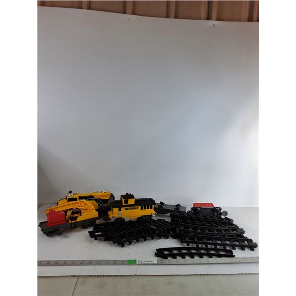 1992 Toy State Caterpillar CAT Construction Express Train Set ( as is)