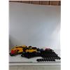 Image 1 : 1992 Toy State Caterpillar CAT Construction Express Train Set ( as is)