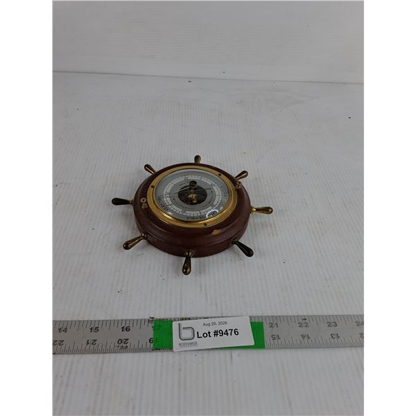 Vintage Gischard Weather Guide Barometer