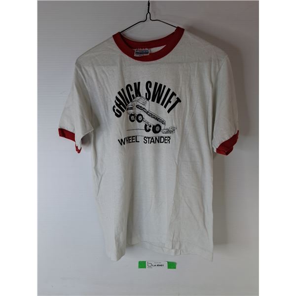 Chuck Swift Wheel Stander Tshirt- M 38-40