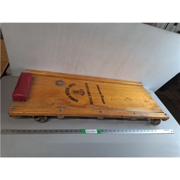 Bowman Brothers Ltd. Wooden Automotive Creeper 36" x 16" x 3"- Can't SHip