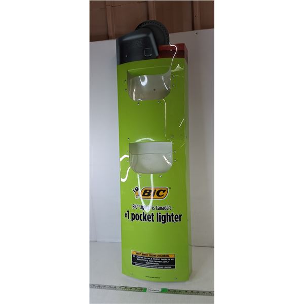BIC Plastic Display Stand 47.5" x 13.75" x 5.5"- Can't Ship