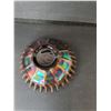 Image 3 : Northwood Carnival Glass Candy Ribbon Bowl 8"